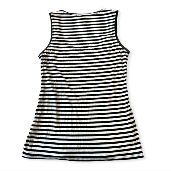White House Black Market Women’s Sequin Striped Tank Top Extra Small - Picture 5 of 6